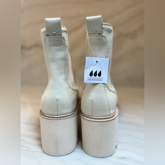 Dolce Vita Hawk H2O Waterproof Ivory
Leather Chelsea Bootie Brand New size 7.5 - Picture 5 of 7